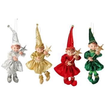 Koopman Elf Pendant 19cm in assortment