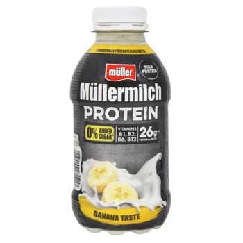Напій молочний Muller Protein Банан без цукру 1,5% 400г - купити, ціни на NOVUS - фото 1