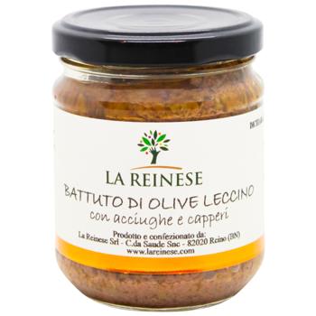 La Reinese Leccino Chopped Olives 180g - buy, prices for WINETIME - photo 1