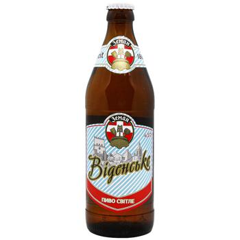 Пиво Zeman Венское светлое 4,1% 0,5л