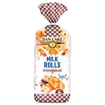 Dan Cake Milk Rolls with Chocolate 400g - buy, prices for - photo 1