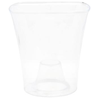 Quadro Transparent Orchid Ornamental Flowerpot - buy, prices for ULTRAMARKET - photo 1