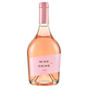 Wine Crime Rose Dry Wine 13.5% 0.75l - buy, prices for Za Raz - photo 1