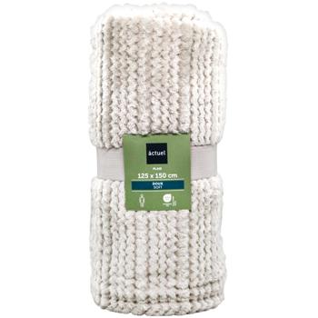 ACT/ПЛЕД 125Х150СМ 240Г/М2 BLU - купить, цены на Auchan - фото 2