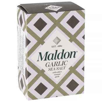 Сіль пластівцями з часником 100г. Maldon - купити, ціни на Grono - фото 2