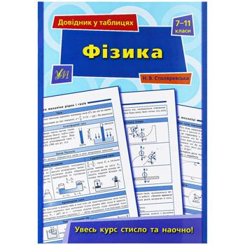 Handbook in Tables Physics 7-11 Grades Book