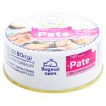 WVodnyi Svit Pate with Smoked Salmon Cod Caviar Product 80g