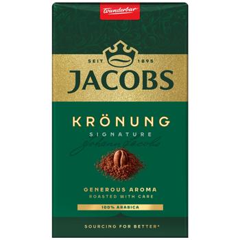 Jacobs Kronung Ground Coffee 250g - buy, prices for NOVUS - photo 1