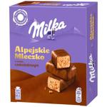 Цукерки Milka Alpejskie Mleczko зі смаком шоколаду 330г