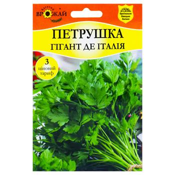 Насіння Багатий Врожай Петрушка Гігант Де Італія 10г - купити, ціни на КОСМОС - фото 1