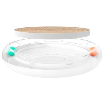Дряпка Petkit Fun Cat Scratcher 4 in 1 з м'ячиками 44х44х7,1см - купити, ціни на MasterZoo - фото 3