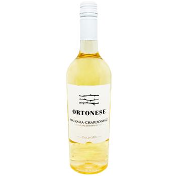 Вино Ortonese Malvasia Chardonnay біле сухе 12% 0,75л - купити, ціни на WINETIME - фото 1