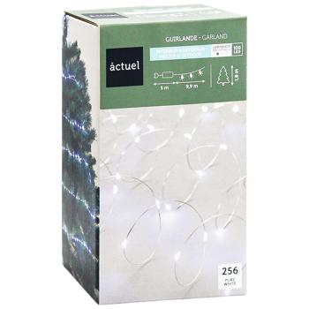 Гірлянда Actuel Роса 100LED білий 9 програм 14,9м - купити, ціни на Auchan - фото 3