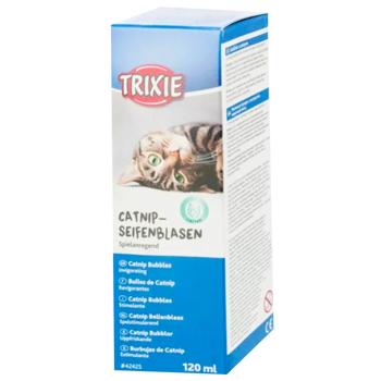 Мильні бульбашки Trixie з котячою м'ятою для котів 120 мл - купити, ціни на MasterZoo - фото 1