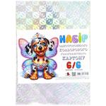 Art Studio of Happiness Holographic Coloured Cardboard Set 6 Sheets