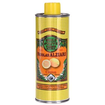 Масло оливковое Alziari Extra Virgin со вкусом лимона 250мл - купить, цены на КОСМОС - фото 1