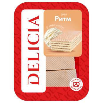 Delicia Rhythm Ice Cream Flavored Wafers 280g - buy, prices for Epicentr FOOD - photo 1