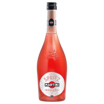 Напій Martini Spritz Rosato алкогольний на основі вина 8% 0,75л - купити, ціни на Ідеал - фото 1