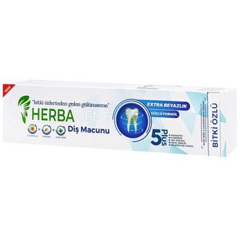 Herbadent Toothpaste with Aloe Vera 50ml - buy, prices for Biotus - photo 1