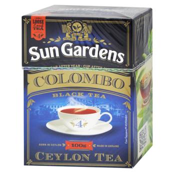 Sun Gardens Colombo Green and Black Pekoe Tea 100g - buy, prices for ULTRAMARKET - photo 1