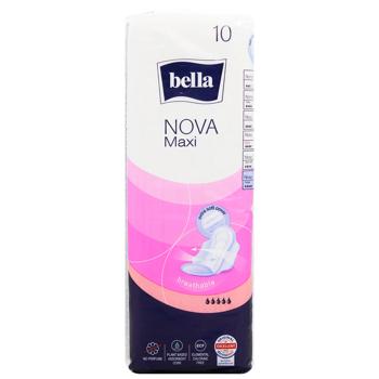 Прокладки гигиенические Bella Nova Maxi ночные 5 капель 10шт - купить, цены на Восторг - фото 1