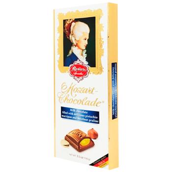 Шоколад молочный Reber Mozart с марципановой начинкой 100г - купить, цены на Cупермаркет "Харьков" - фото 2