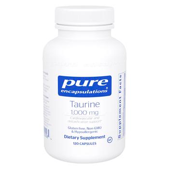 Таурин Pure Encapsulations 1000мг 120 капсул - купити, ціни на Біотус - фото 1