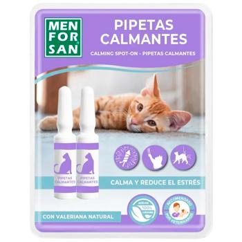 Краплі для котів Menforsan Calming Spot-on заспокійливі 2мл - купити, ціни на MasterZoo - фото 1