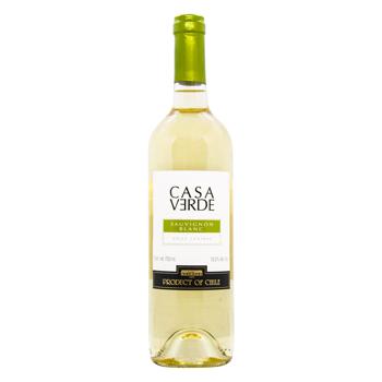 Casa Verde Sauvignon Blanc White Dry Wine 12% 0.75l - buy, prices for Auchan - photo 1