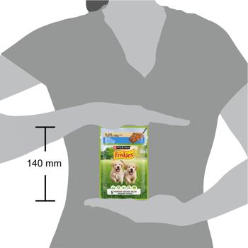 Корм влажный Friskies Junior с курицей и морковью для щенков 100г - купить, цены на MasterZoo - фото 3