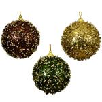 Шар елочный Decoris Gold Deco 8см в ассортименте