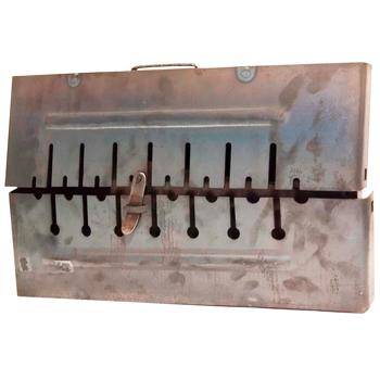 Мангал-валіза 2мм товщина на 8 шампурів - купити, ціни на Cупермаркет "Харків" - фото 2