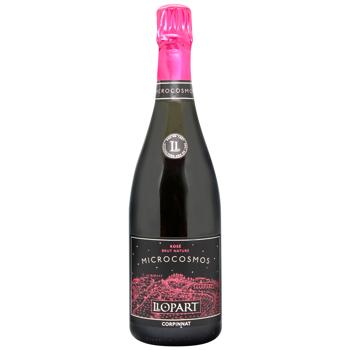 Llopart Microcosmos Brut Nature Rose Brut Sparkling Wine 11.5% 0.75l