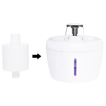 Els pet фільтр для поїлки-фонтану Apple 10x8,5 cм 2 шт - білий - купить, цены на MasterZoo - фото 2