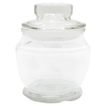 Банка для сыпучих продуктов Зед 150мл - купить, цены на ЕКО Маркет - фото 1