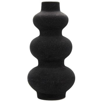 ACT/ВАЗА 17СМ КЕРАМ ЧОРНА/БІЛА - купить, цены на Auchan - фото 1