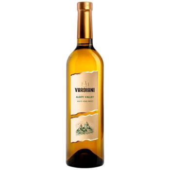 Vardiani Algetinska Valley White Semisweet Wine 9-13% 0.75l