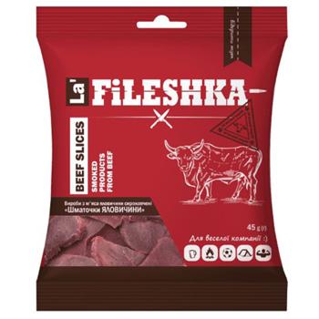 La Fileshka Snacks Pieces of beef 40g