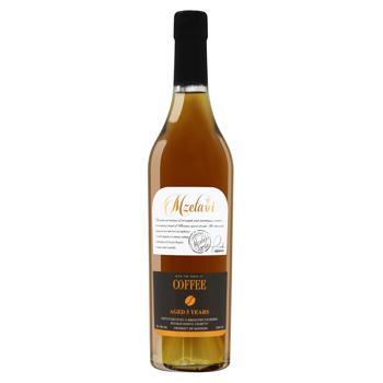 Mzetavi Brandy-Based Alcoholic Drink with Coffee Flavor 30% 0.5l - buy, prices for NOVUS - photo 1