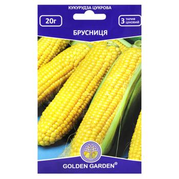 Насіння Golden Garden Кукурудза поп-корн Пінг-Понг 15г - купити, ціни на METRO - фото 3