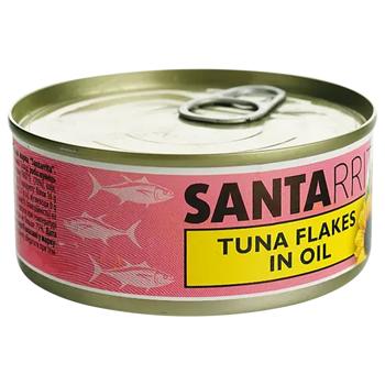 Santarrita Tuna Flakes in Oil 150g - buy, prices for Chudo Market - photo 1