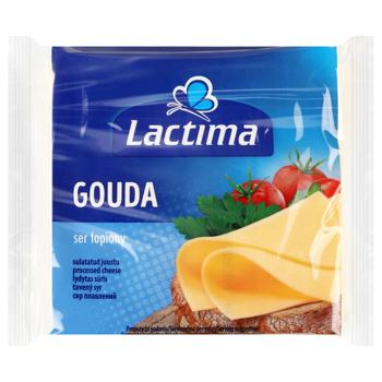 Сыр плавленый Lactima Гауда ломтики 36,2% 130г