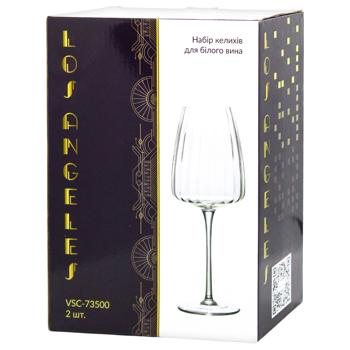 Glass for wine 2pcs 250ml China - buy, prices for Auchan - photo 1
