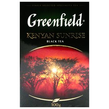 Greenfield Kenyan Sunrise Black Tea 100g - buy, prices for MegaMarket - photo 3