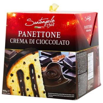 Панеттоне Santagelo Alla Crema di Cioccolato 908г