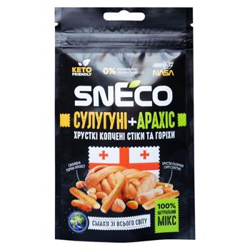 Сир snEco сушений мікс Сулугуні+Арахіс 20г - купити, ціни на Grono - фото 1