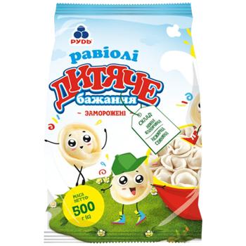 Равіолі Рудь Дитяче бажання 500г - купити, ціни на ULTRAMARKET - фото 2