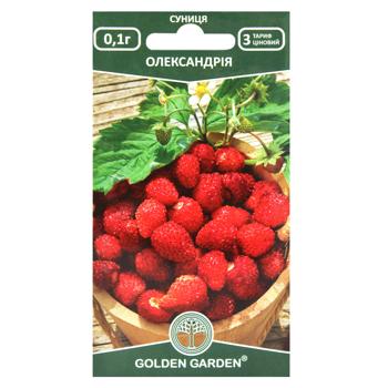 Насіння Golden Garden Суниця Олександрія 0,1г