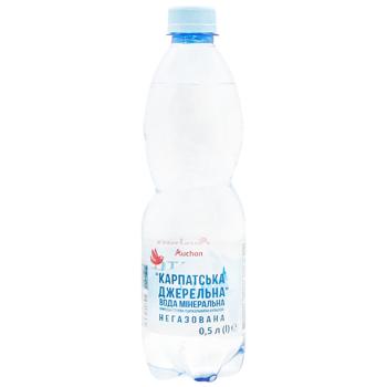 Auchan Carpathian Spring Non-carbonated Mineral Water 0.5l