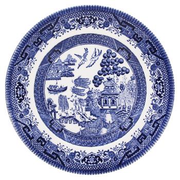 Churchill Blue Willow Plate 17сm - buy, prices for WINETIME - photo 2